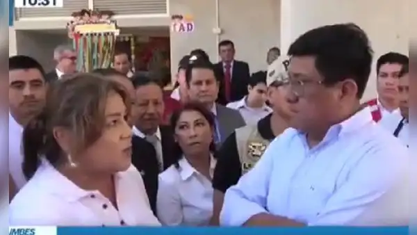Ministra Contreras y congresista Ventura protagonizan discusión: "Vaya a visitar colegios en mal estado"