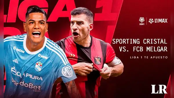 ¿Dónde ver Sporting Cristal vs. Melgar EN VIVO? Partido de HOY por la Liga 1 - 2024