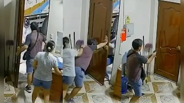 Empresario que retiró S/200.000 se salva de asalto cerrándole la puerta en la cara a delincuentes