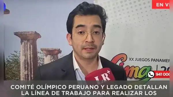 Presidente del COP asegura fondos para los JJ. PP. en Lima "independientemente de la transición democrática"