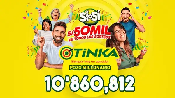 Resultados de La Tinka del sorteo de hoy, 13 de marzo de 2024