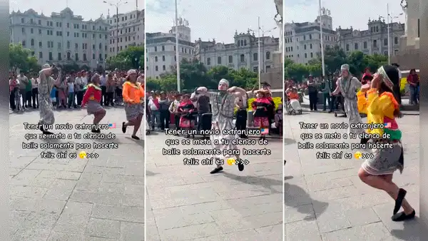 Estadounidense aprende a bailar música de la selva por amor a peruana: “Guapea y todo”