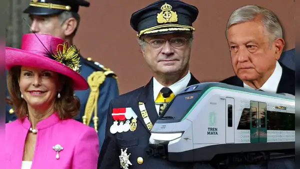 Los reyes de Suecia 'esquivan' el 'Tren de la Muerte': ¿por qué habrían evitado el Tren Maya y qué significa para AMLO?