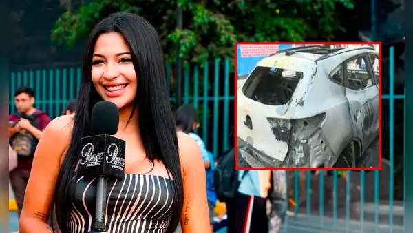 Queman auto de tiktoker Vitteri Ponce de 'Exponiendo infieles' y denuncia extorsión
