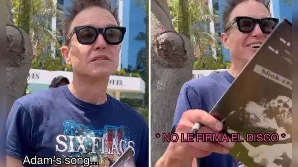Músico de Blink-182 le negó autógrafo a fan peruano por una curiosa razón: clip es viral
