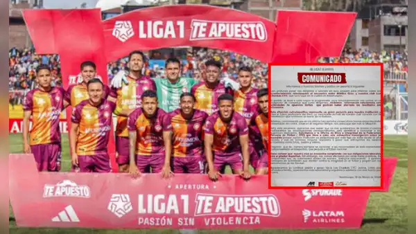 Los Chankas denunciaron presuntas apuestas ilíticas tras caer ante Atlético Grau en la Liga 1