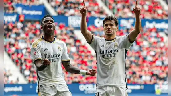 ¡Victoria merengue! Real Madrid derrotó 4-2 a Osasuna por LaLiga EA Sports y sigue en la cima de la tabla