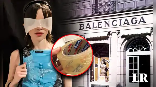 Nueva pulsera de Balenciaga en forma de cinta cuesta más de US$3.000 y genera polémica