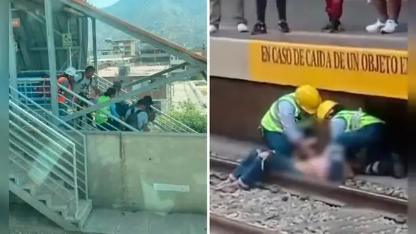 SJL: mujer cae a los rieles de la Línea 1 cuando intentaba alcanzar el tren en la estación Los Postes