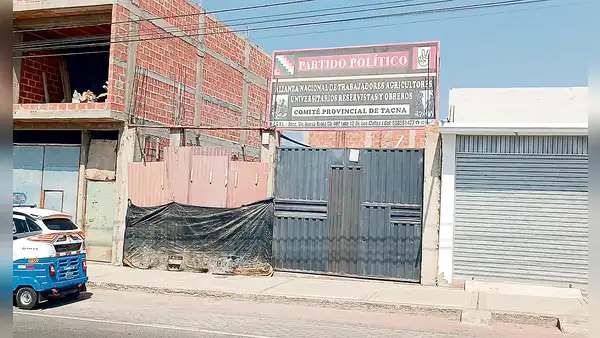 Partidos políticos se inscriben con sedes precarias
