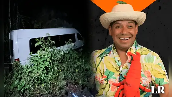 Comediante El Costeño cae a barranco con su camioneta: él y otras 2 personas resultaron heridos