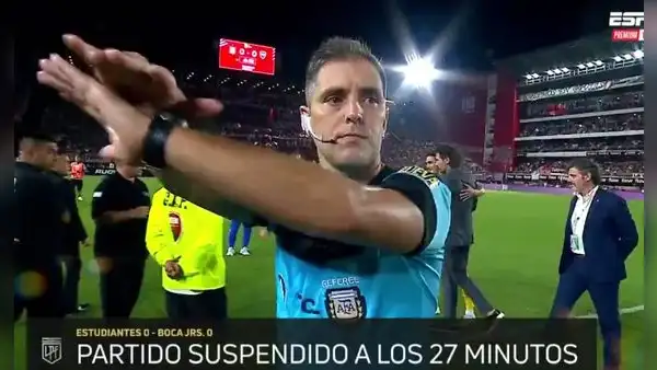 Partido Boca Juniors vs. Estudiantes quedó suspendido tras convulsión de Javier Altamirano