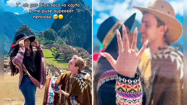 Estadounidense viaja al Cusco y sorprende a su novia peruana al proponerle matrimonio en Machu Picchu