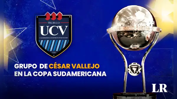 Grupo de la César Vallejo con Paolo Guerrero en la Copa Libertadores 2024