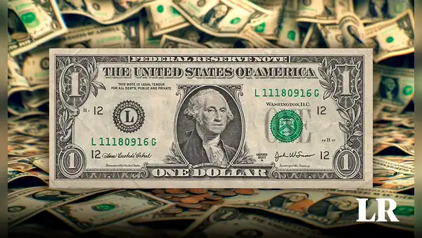 Conoce el billete de 1 dólar, con una 'escalera' en su número de serie, que cuesta más de US$15.000