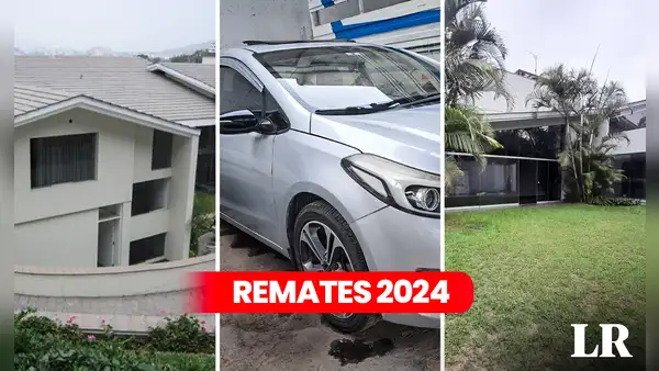 SUBASTA de 24 inmuebles y 17 vehículos desde S/3.000: cuándo es y cómo comprar