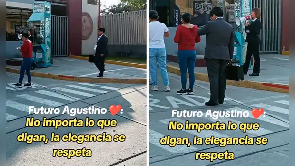 Postulante a la UNSA sorprende al presentarse a examen en terno: “La elegancia primero”