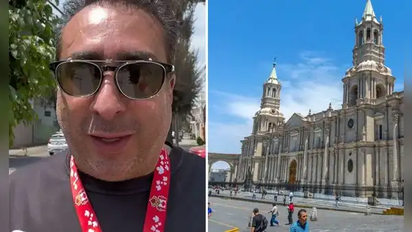 Turista queda impresionado al recorrer calles de AREQUIPA: “Es tan similar a México”