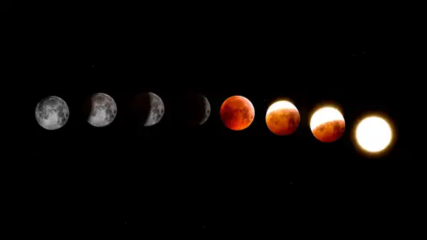 Luna llena y Eclipse de marzo 2024: conoce el calendario lunar y otras fases lunares
