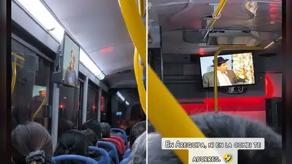 Captan combi de Perú transmitiendo capítulos de 'El Chavo del 8' y dicen: "No contaban con su astucia"