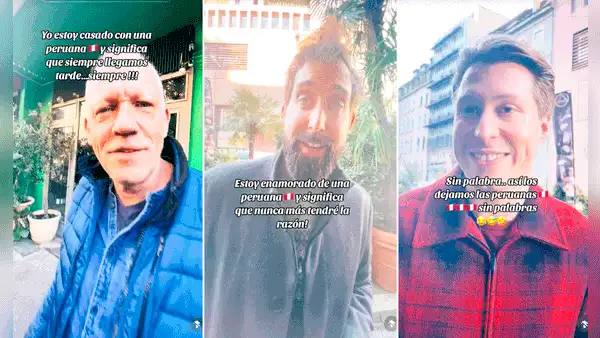 Europeos revelan sus experiencias al estar casados con peruanas: “Es un gran reto”