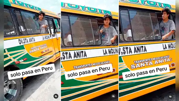 Joven se queda dormido en el bus camino a su casa y amanece en la cochera: “Solo en Perú”