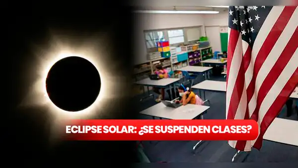Eclipse Solar en Estados Unidos: ¿se van a suspender las clases este 8 de abril?