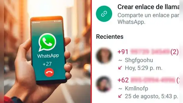 WhatsApp: ¿por qué nunca deberías contestar llamadas cuyos números inicien con el prefijo +27?