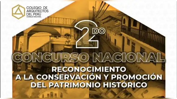 Convocatoria al Concurso Nacional de Conservación y Promoción del Patrimonio Histórico en Perú