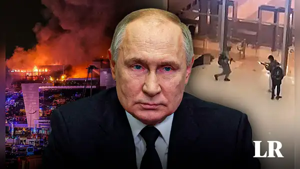 Vladimir Putin anuncia que han detenido a los culpables del tiroteo que dejó 133 muertos en Moscú