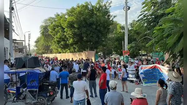 Parque de las Aguas en Piura: vecinos protestan por muerte de aves y caída de nidos tras tala de árboles