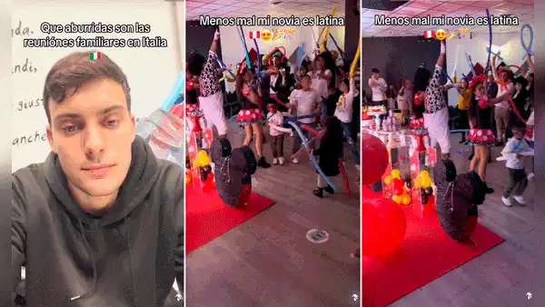 Peruana anima fiesta infantil en Italia y causa sensación: "Le puso la alegría"