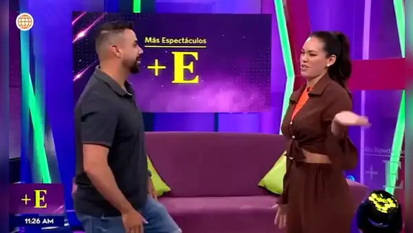 Jazmín Pinedo 'abofetea' a reportero en pleno programa: "Perdóname"
