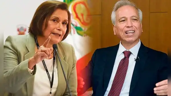 Inés Tello y Aldo Vásquez llegaron a la sede de la JNJ para ser reincorporados