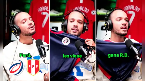 Influencers dominicanos generan polémica al llamar a la selección de Perú "los eternos hijos de Chile"
