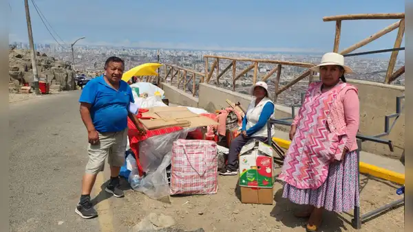Semana Santa: impiden a comerciantes de Puno con autorización vender productos en cerro San Cristóbal