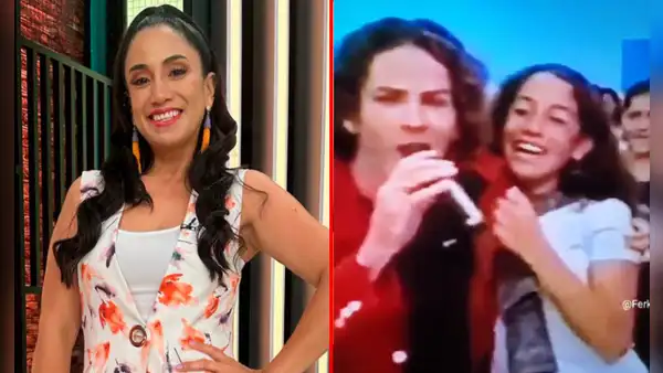 ¡Nelly Rossinelli era fan de Skándalo! Revelan video inédito de su adolescencia junto a Ricky Trevitazo