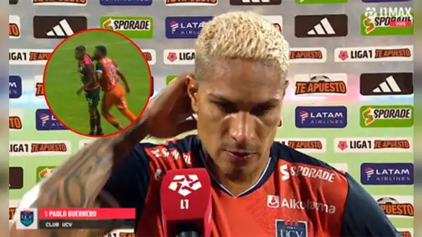Paolo Guerrero dejó sincera respuesta al ser consultado sobre la posible roja a Andy Polo