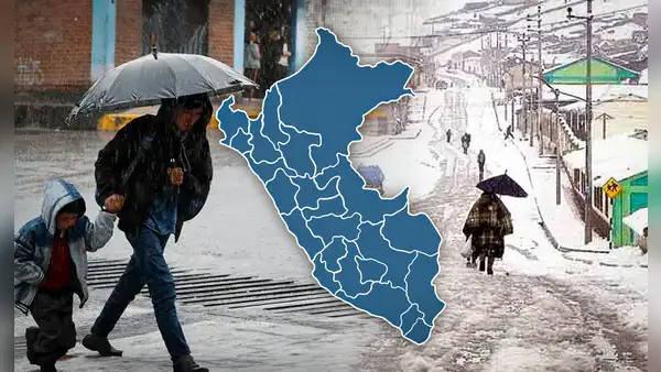 Senamhi advierte fuertes lluvias y nevadas en Lima y 18 regiones del Perú hasta el miércoles 3 de abril