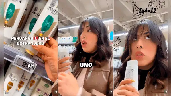 Peruana va a supermercado en España y queda sorprendida al descubrir productos más baratos que en Perú