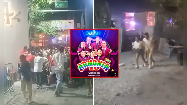 Chiclayo: delincuentes lanzan gas pimienta para robar S/70.000 en concierto de Armonía 10