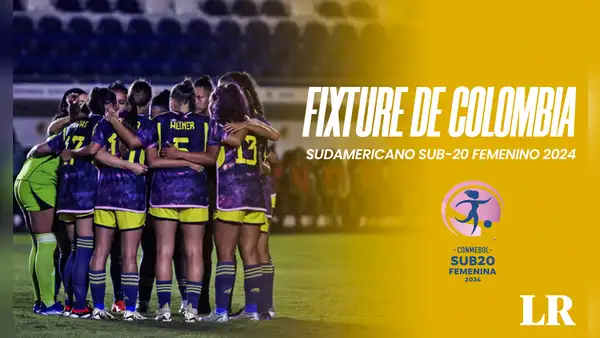 Fixture de Colombia en el Sudamericano Sub-20 Femenino 2024: cuándo juega, partidos, fechas y horarios