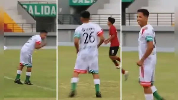 Jugador emocionado ingresa a partido de COPA PERÚ y árbitro lo termina en 15 segundos
