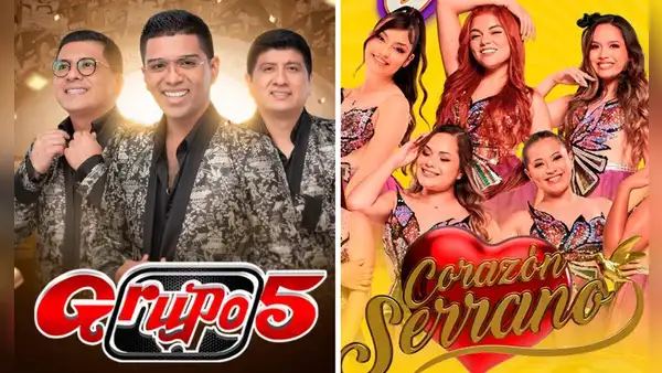 Conciertos del 5 al 7 de abril: Grupo 5, Corazón Serrano, La Bella Luz y otros eventos en Lima