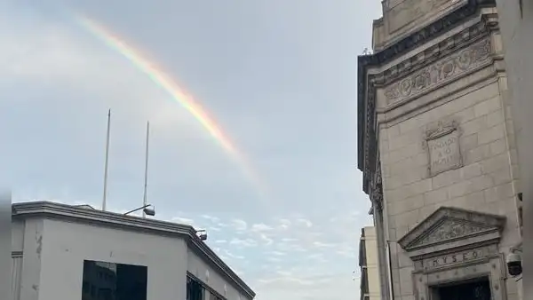 Arcoíris en Lima: fenómeno sorprende a ciudadanos tras ligera lluvia en varios distritos