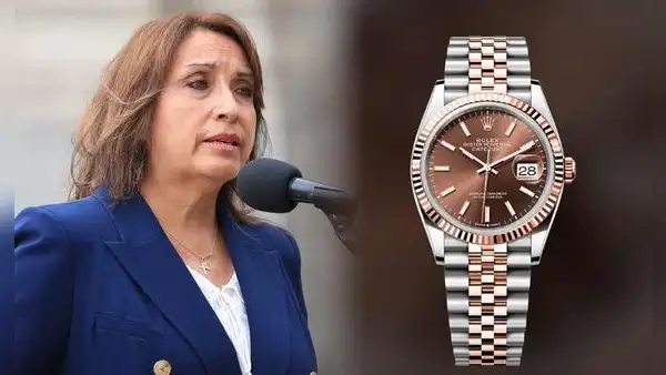 Dina Boluarte sobre reloj Rolex: fue un préstamo de Wilfredo Oscorima