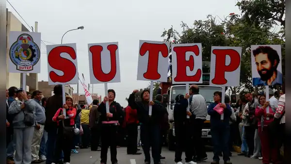 Sutep anuncia huelga nacional para el próximo 23 de mayo por falta de presupuesto en educación