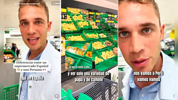 Español extraña ir a mercados de Perú: “Aquí hay una sola variedad de papa y la fruta no huele a nada”