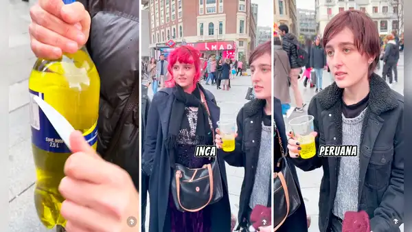 Españoles prueban por primera vez Inca Kola de Perú y opinan: “Está mejor que Coca-Cola”