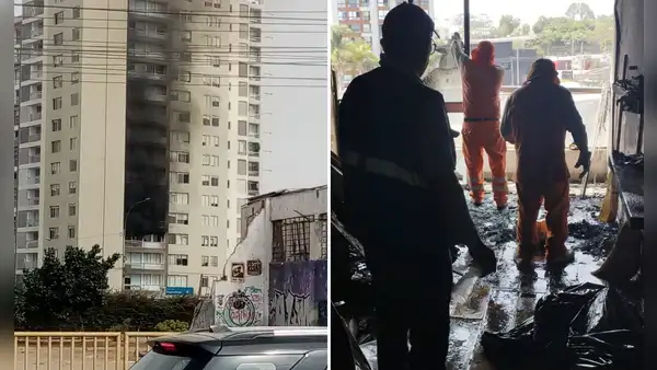Incendio en Barranco: se registra siniestro en edificio frente a estación del Metropolitano